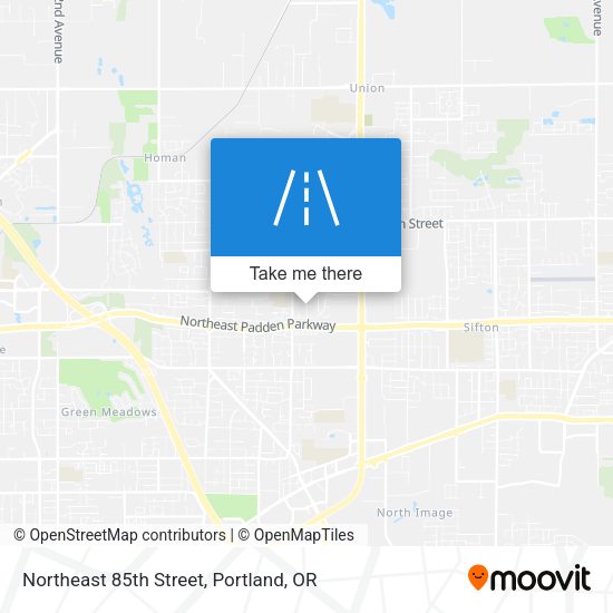 Mapa de Northeast 85th Street