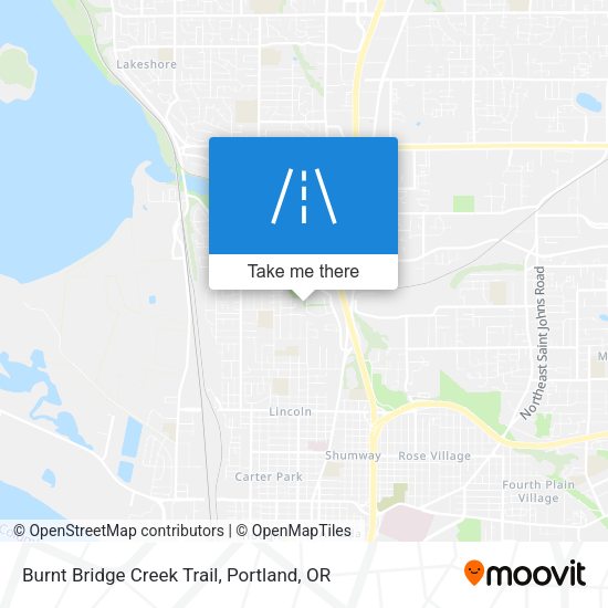 Mapa de Burnt Bridge Creek Trail