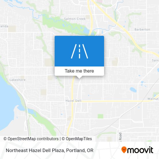 Northeast Hazel Dell Plaza map