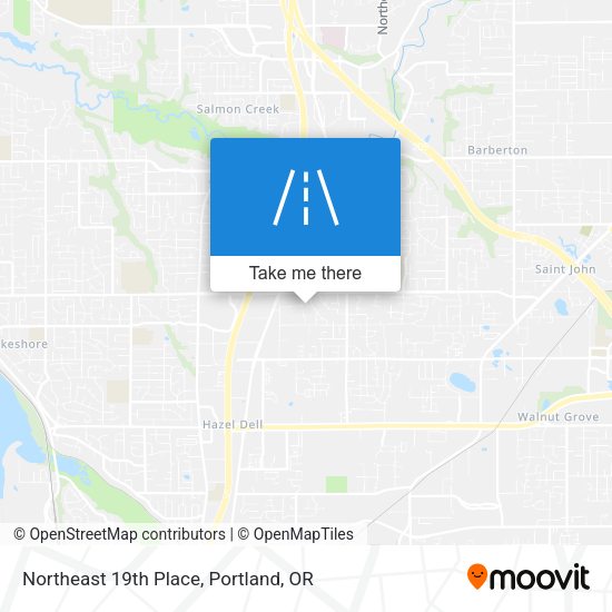 Mapa de Northeast 19th Place
