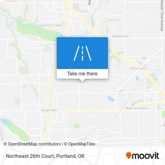 Mapa de Northeast 26th Court