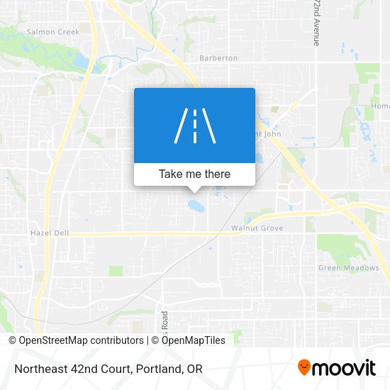 Mapa de Northeast 42nd Court