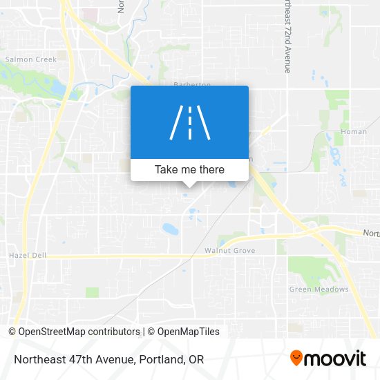 Mapa de Northeast 47th Avenue