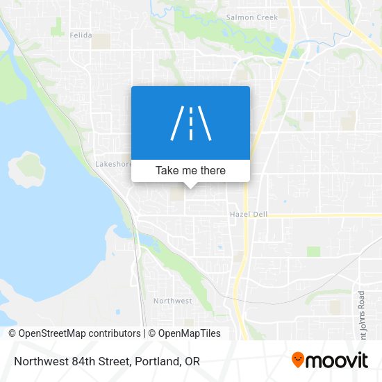 Mapa de Northwest 84th Street
