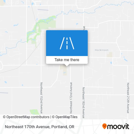 Northeast 170th Avenue map