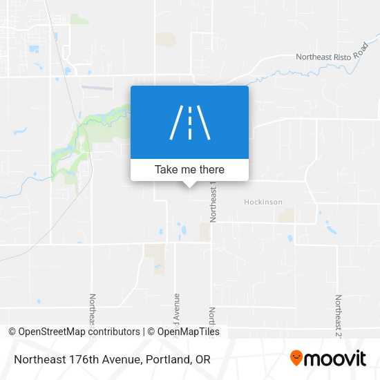 Mapa de Northeast 176th Avenue