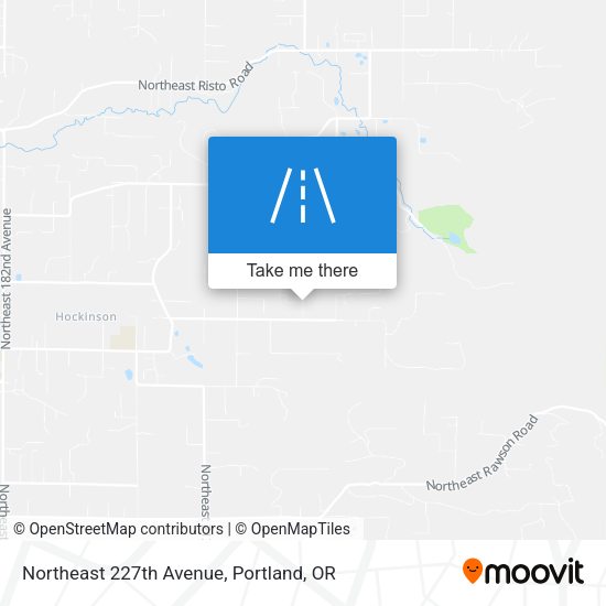 Northeast 227th Avenue map