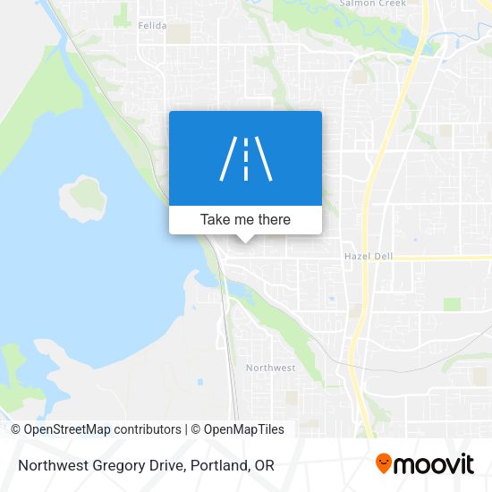 Mapa de Northwest Gregory Drive