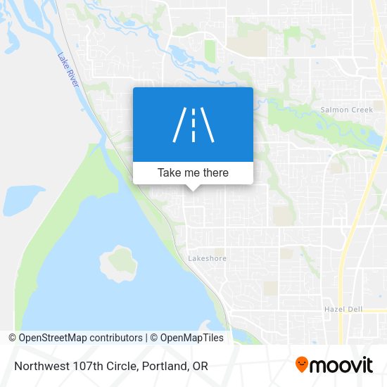 Northwest 107th Circle map