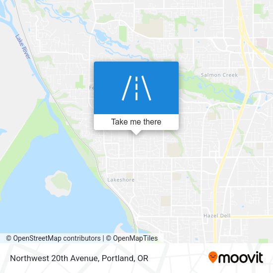 Mapa de Northwest 20th Avenue