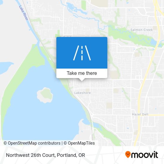 Mapa de Northwest 26th Court