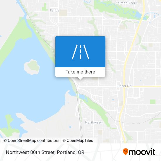 Mapa de Northwest 80th Street