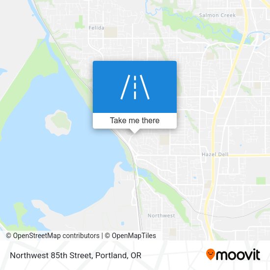 Mapa de Northwest 85th Street
