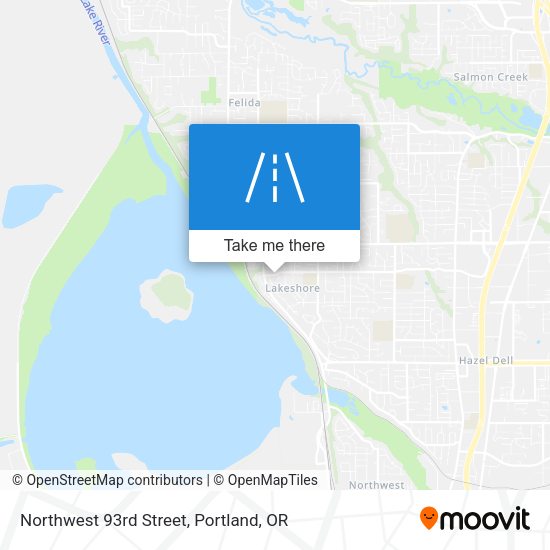 Mapa de Northwest 93rd Street