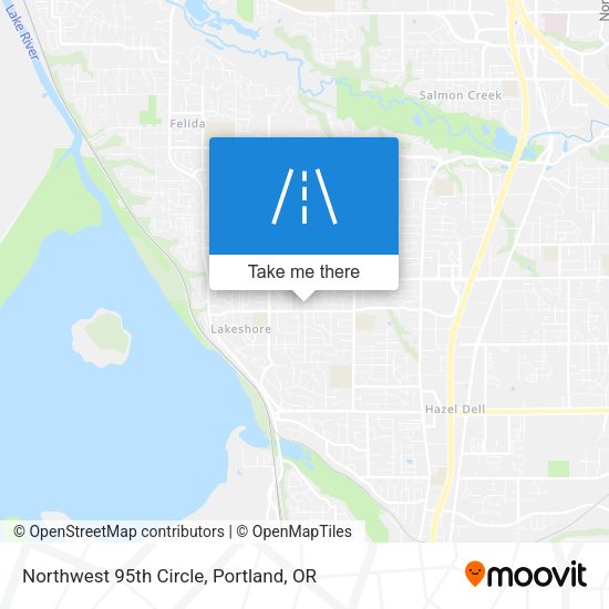 Mapa de Northwest 95th Circle