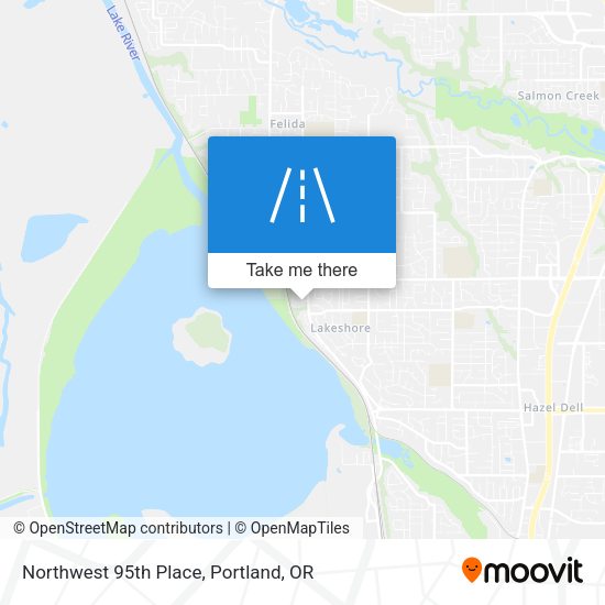 Mapa de Northwest 95th Place