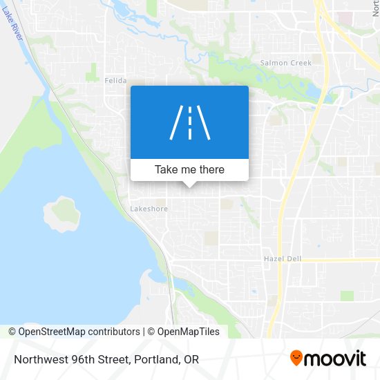 Mapa de Northwest 96th Street
