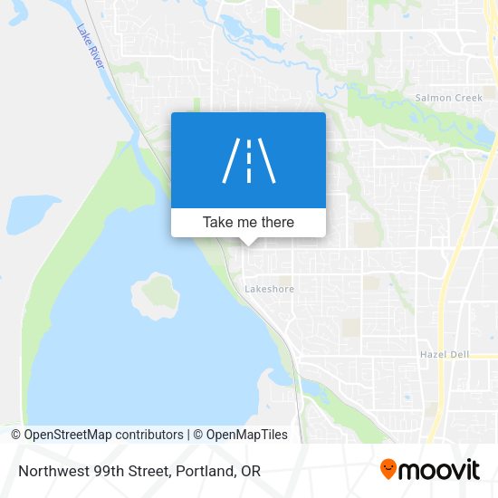 Mapa de Northwest 99th Street