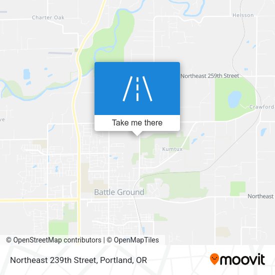 Mapa de Northeast 239th Street