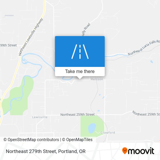 Mapa de Northeast 279th Street
