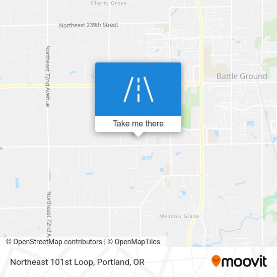 Mapa de Northeast 101st Loop