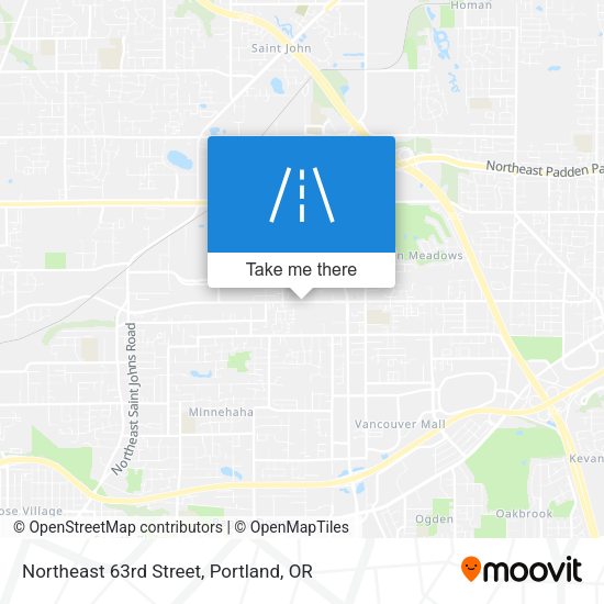 Mapa de Northeast 63rd Street