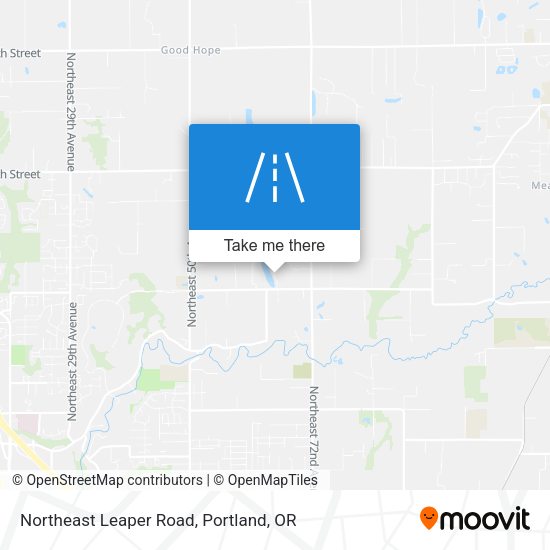 Northeast Leaper Road map