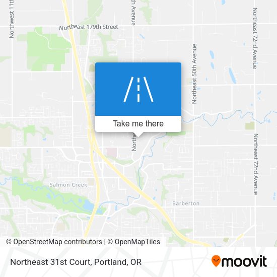 Northeast 31st Court map