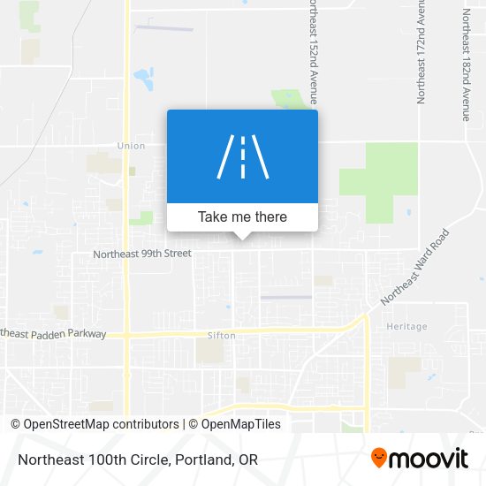 Mapa de Northeast 100th Circle