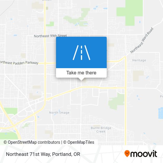 Mapa de Northeast 71st Way