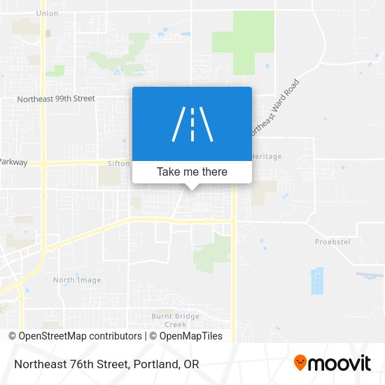 Mapa de Northeast 76th Street