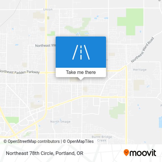 Mapa de Northeast 78th Circle