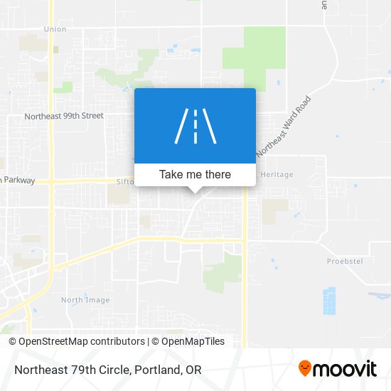 Mapa de Northeast 79th Circle