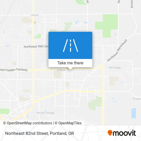 Mapa de Northeast 82nd Street