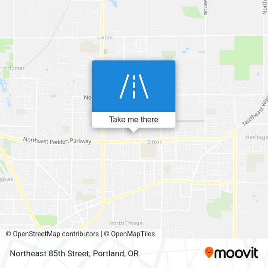 Mapa de Northeast 85th Street