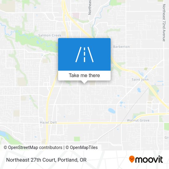 Mapa de Northeast 27th Court