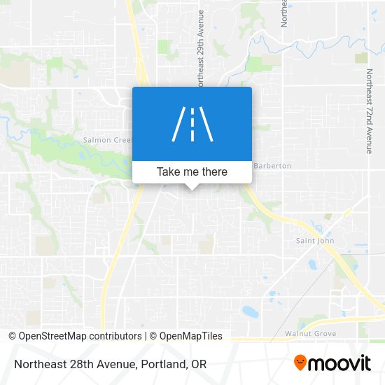 Mapa de Northeast 28th Avenue