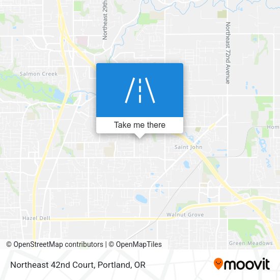 Mapa de Northeast 42nd Court