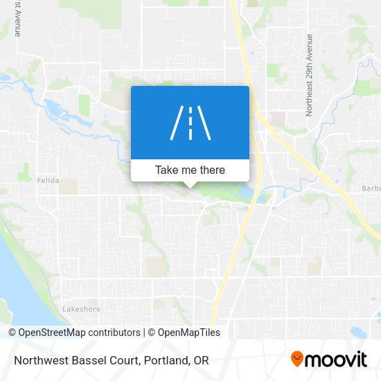 Northwest Bassel Court map