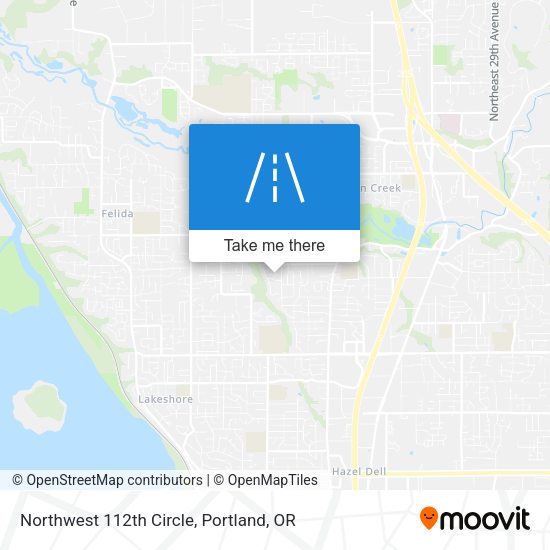 Northwest 112th Circle map