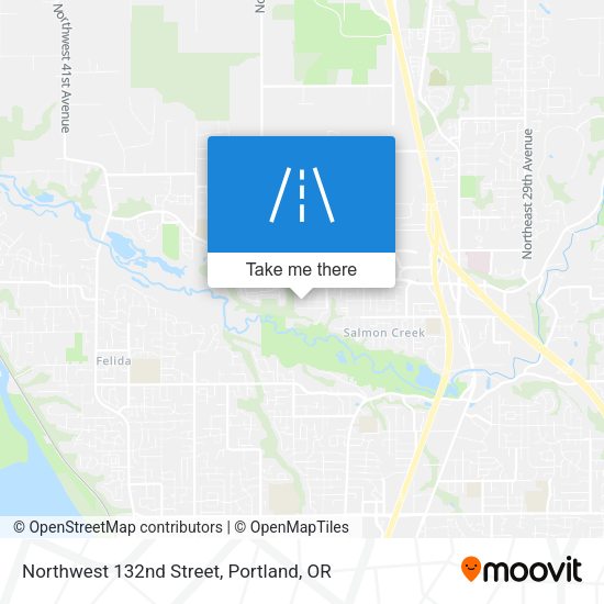Mapa de Northwest 132nd Street