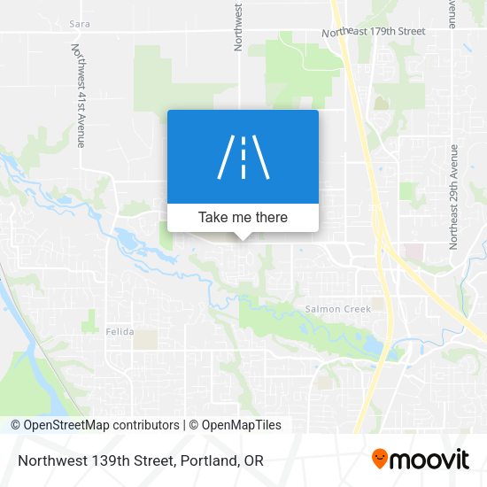 Mapa de Northwest 139th Street