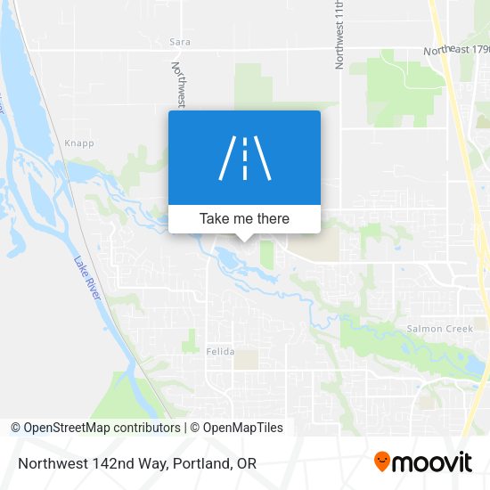 Northwest 142nd Way map