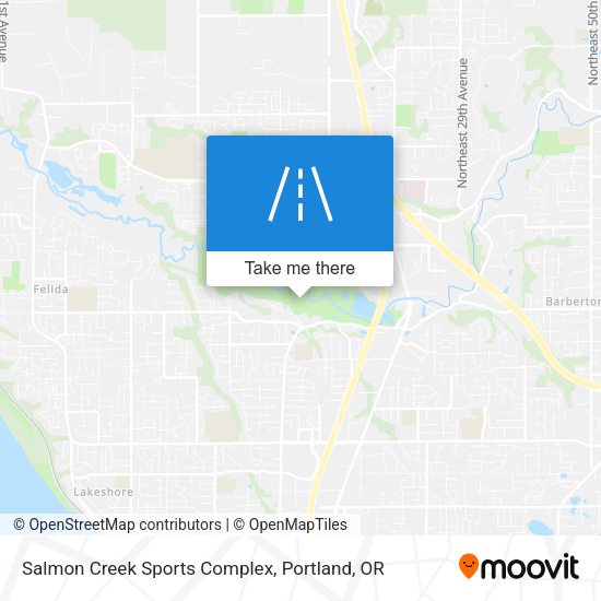 Mapa de Salmon Creek Sports Complex