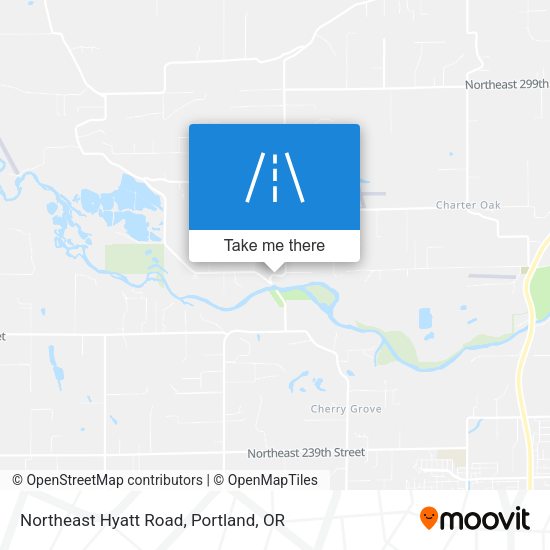 Mapa de Northeast Hyatt Road