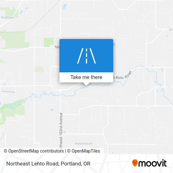 Mapa de Northeast Lehto Road