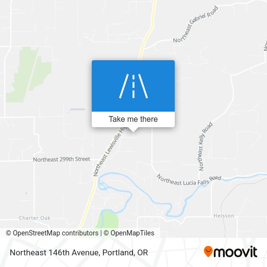 Northeast 146th Avenue map