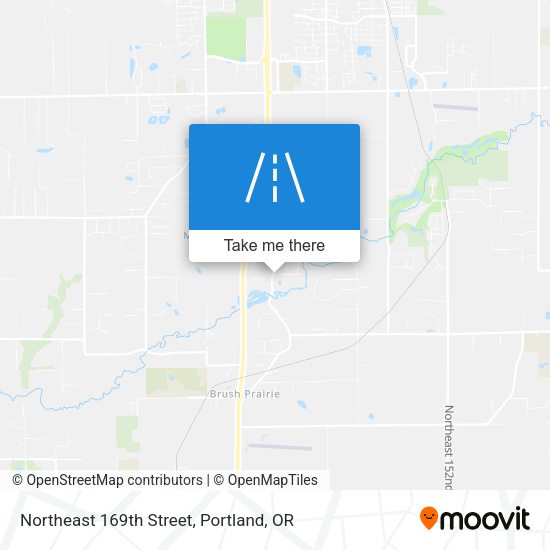 Mapa de Northeast 169th Street