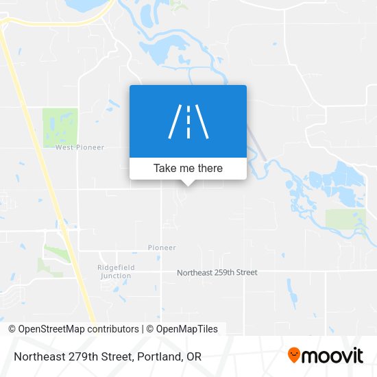 Mapa de Northeast 279th Street