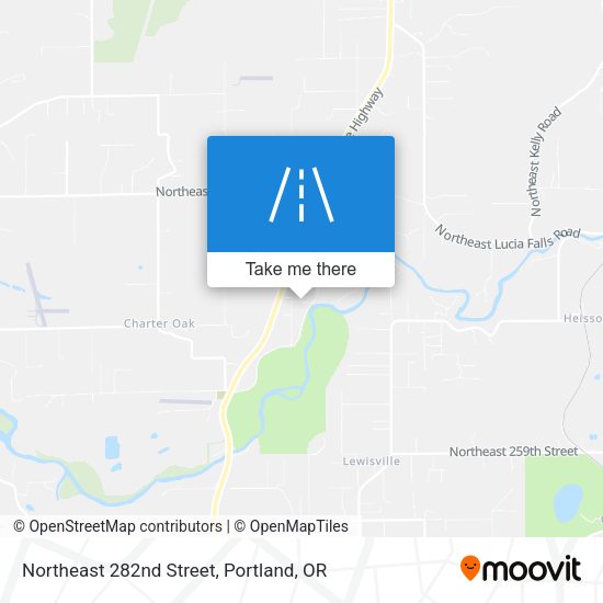 Mapa de Northeast 282nd Street